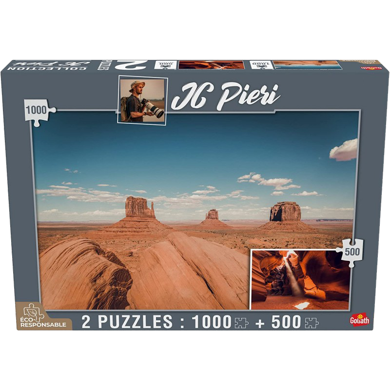 Acheter un puzzle 1000 pièces et 500 pièces JC Pieri