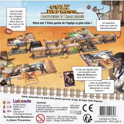 Acheter jeu de société Colt Express Convoyeurs & Train blindé