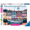 Puzzle Ravensburger 1000 pièces Copenhague Danemark (Highlight)