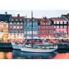 Puzzle Ravensburger 1000 pièces Copenhague Danemark (Highlight)
