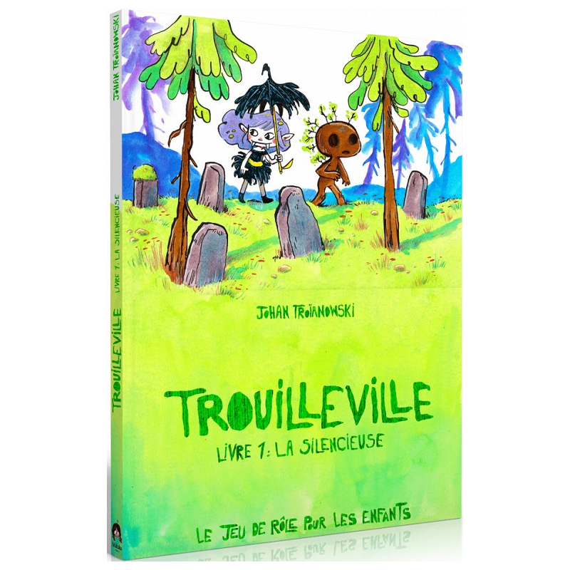 Acheter le jeu de rôles pour enfants Trouilleville makaka editions