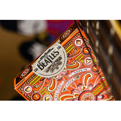 Acheter Jeu de 54 cartes Theory 11 The Beatles Orange