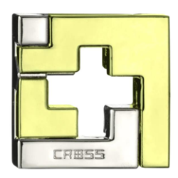 Découvrez le casse-tête métal Cross de la marque Huzzle