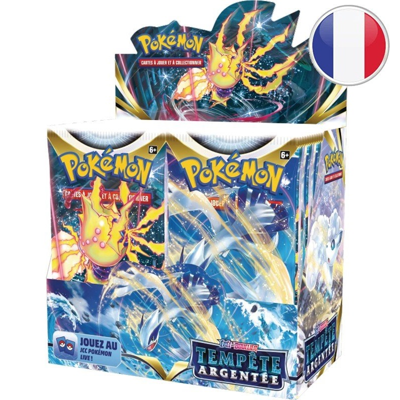 Acheter Booster Pokémon Epée & Bouclier EB12 Tempête Argentée