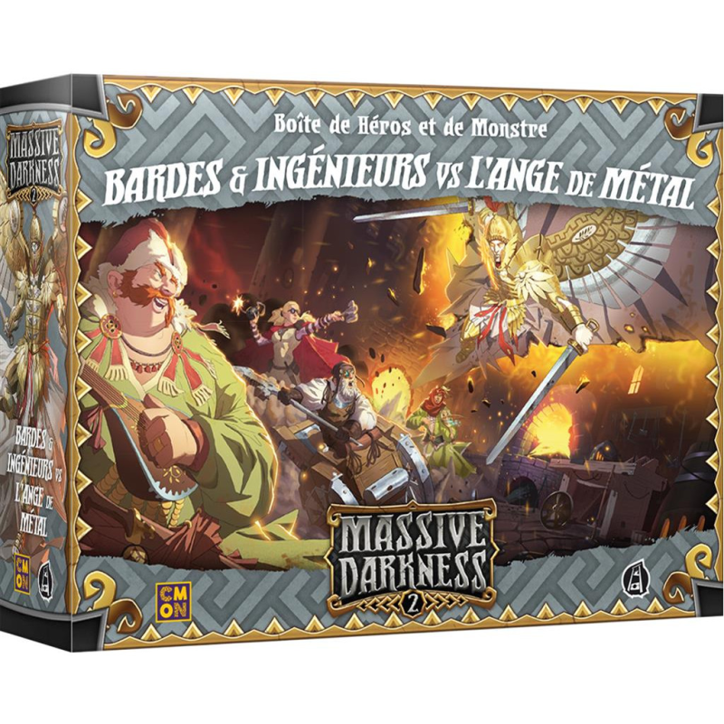 Acheter Massive Darkness 2 Extension Bardes Ingénieurs Anges du Métal