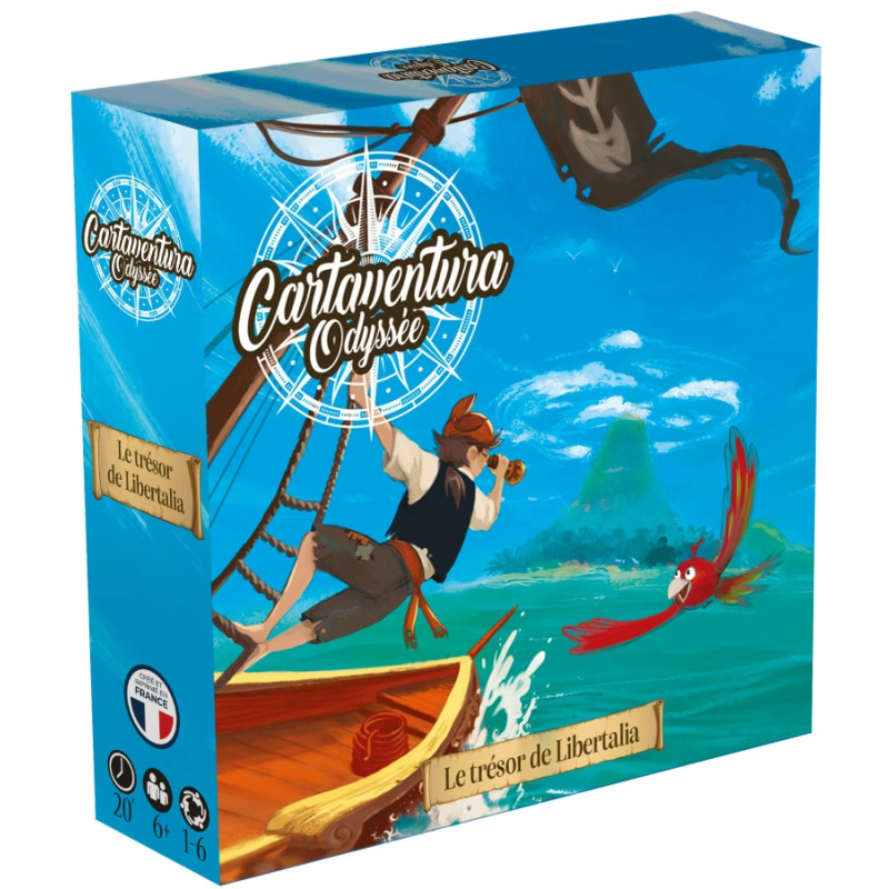 Acheter le jeu de société Cartaventura odyssee le tresor de libertalia