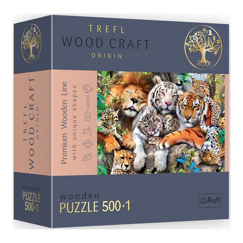 Acheter un puzzle en bois Wood Craft 500 pièces