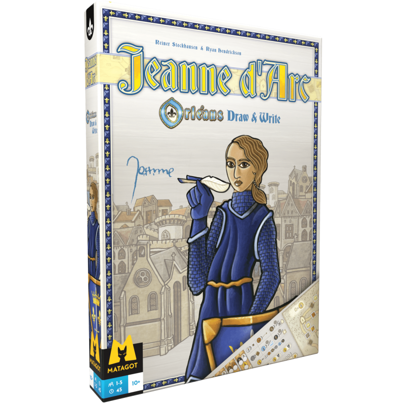 Acheter le jeu de société Orléans - Jeanne d'Arc (Draw&Write) Matagot