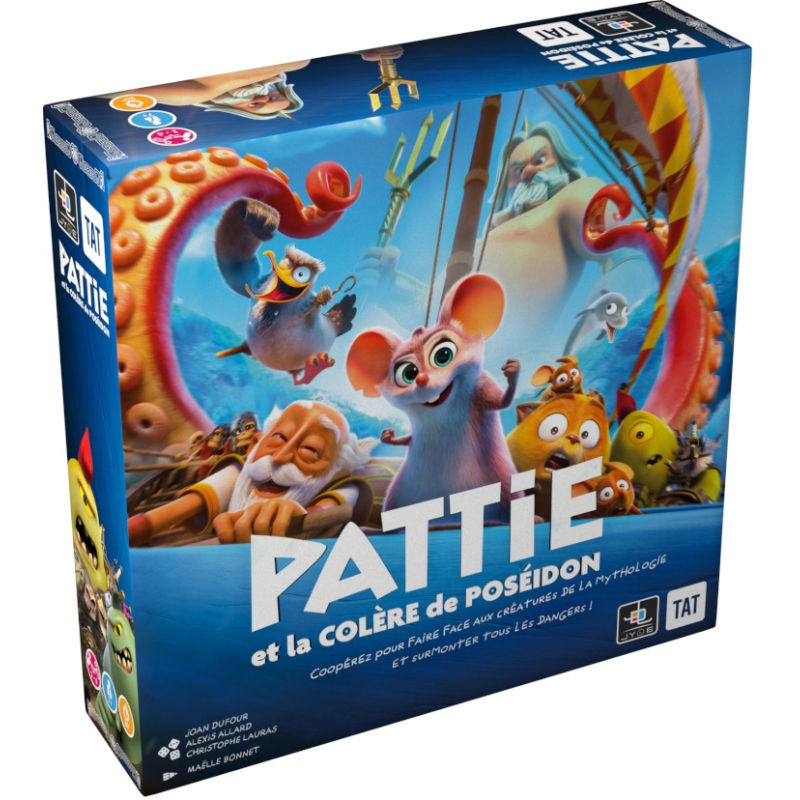 Acheter le jeu de société Pattie et la Colère de Poséïdon