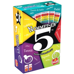 Acheter le jeu de société Nommez-en 5 Goliath