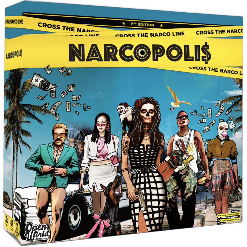 Acheter le jeu de sociézté Narcopolis OpenWorld Editions