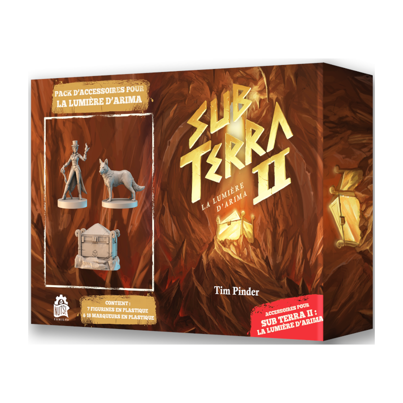 Acheter le jeu de société Sub Terra 2 pack de figurines La Lumière D'Arima