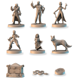 Acheter le jeu de société Sub Terra 2 pack de figurines La Lumière D'Arima