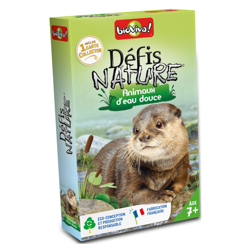 L'édition Animaux d'eau douce de Défis Nature.