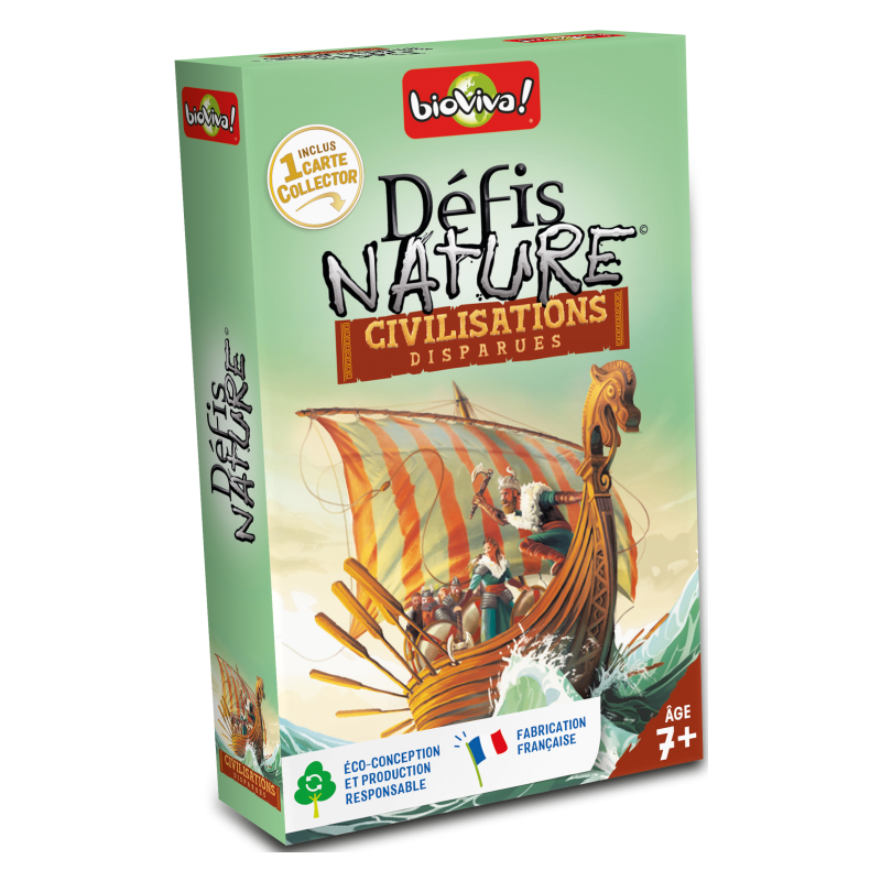 L'édition Civilisations disparues de Défis Nature.