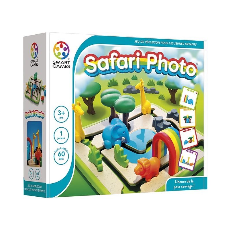 Acheter jeu enfant Safari Photo Smart Games
