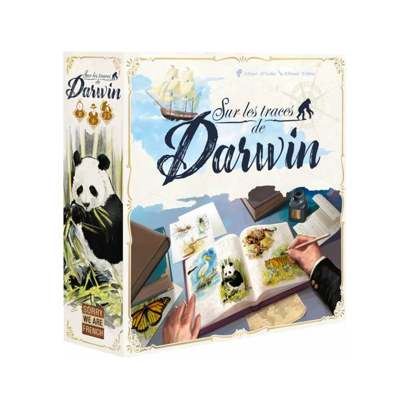 Acheter le jeu de société Sur les Traces de Darwin Sorry We Are French