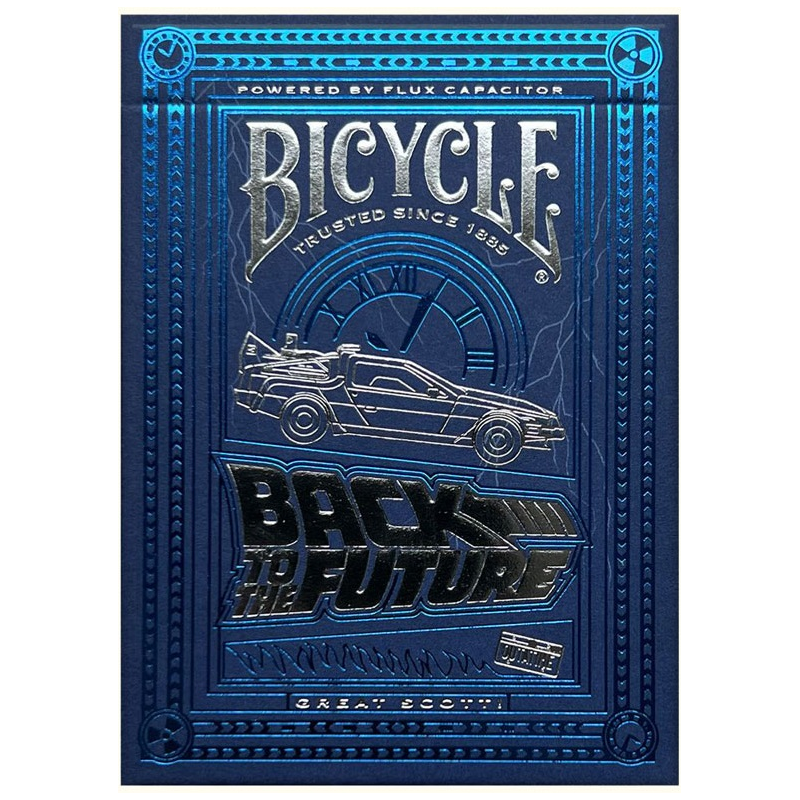 Acheter Jeu de 54 cartes Bicycle Retour vers le Futur