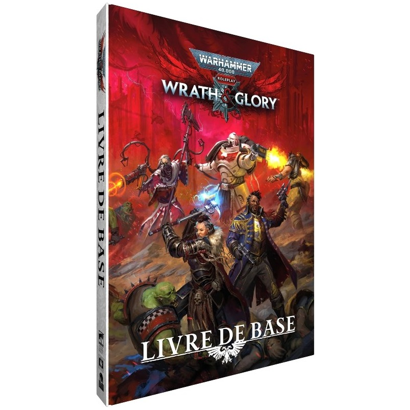 Acheter le jeu de rôles Warhammer 40000 Wrath and Glory livre de base