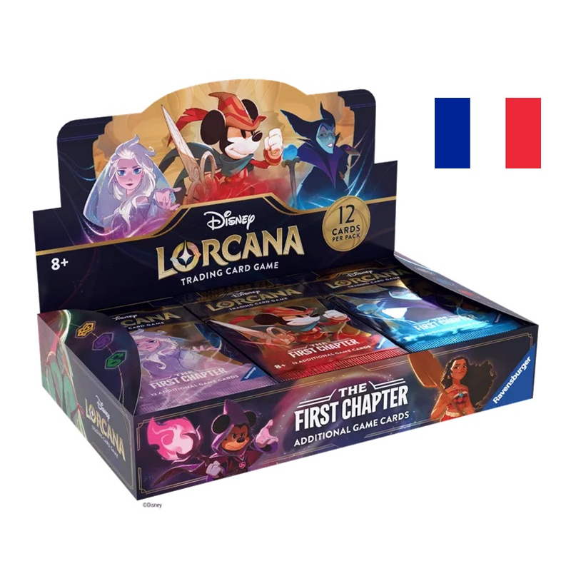 Acheter un Display de 24 Boosters Disney Lorcana Français Ravensburger