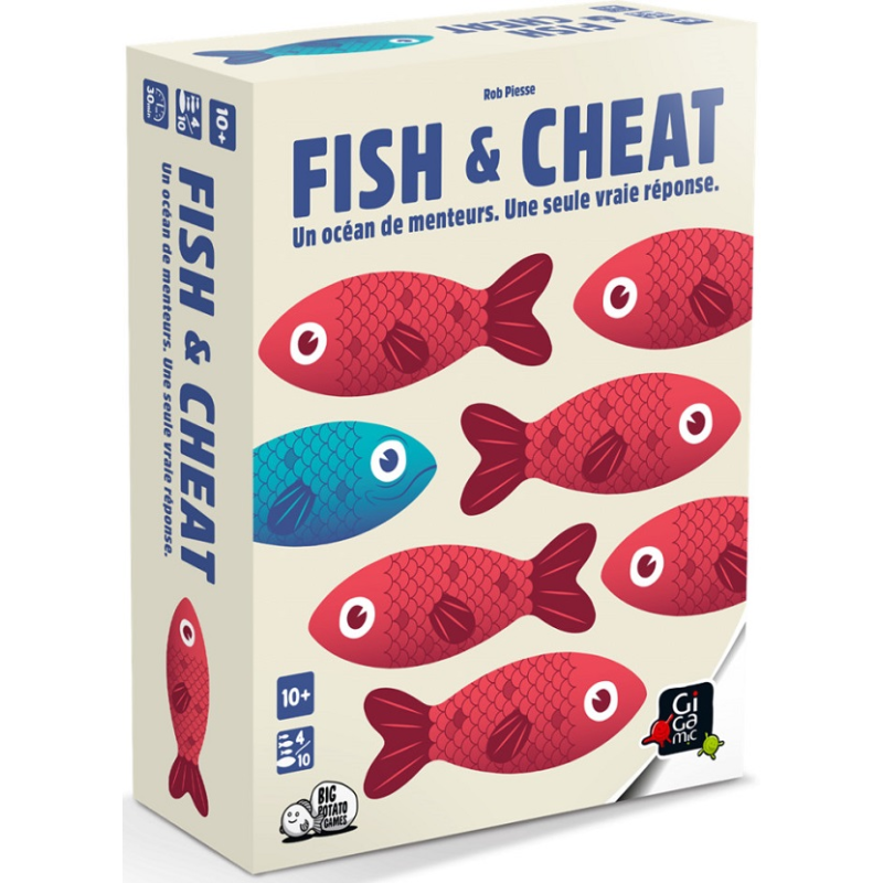 Acheter jeu de société Fish & Cheat