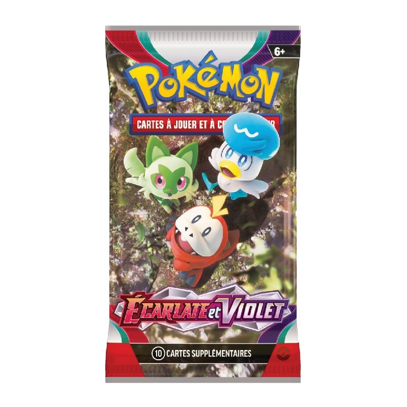 Acheter Booster Pokémon Ecarlate & Violet EV01