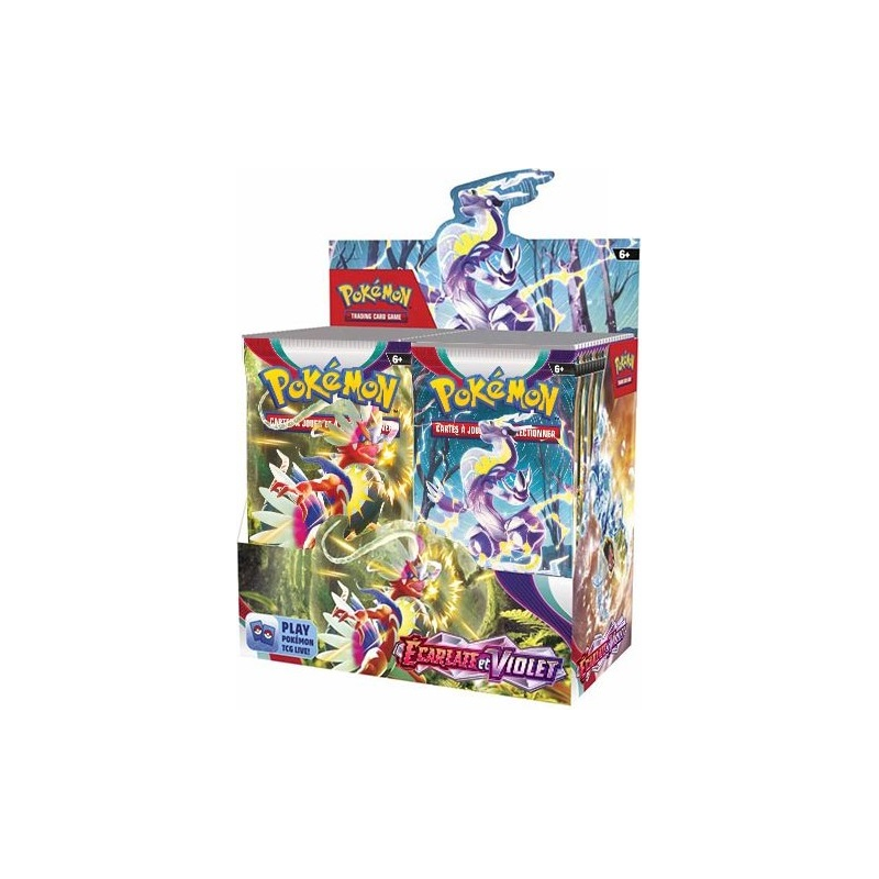 Acheter Un display de 36 boosters Pokémon Ecarlate & Violet EV01