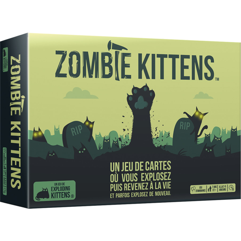 Acheter le jeu de société Zombie Kittens Kittens