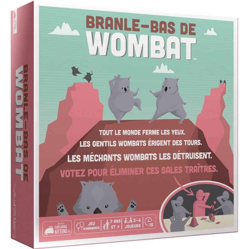 Acheter le jeu de société Branle-Bas de Wombat