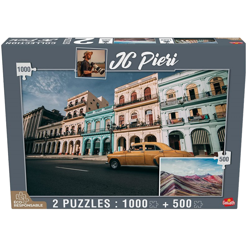 Acheter un puzzle 1000 pièces et 500 pièces JC PIERI
