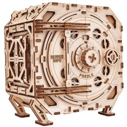 Acheter une Maquette 3D mécanique en bois - Coffre-fort