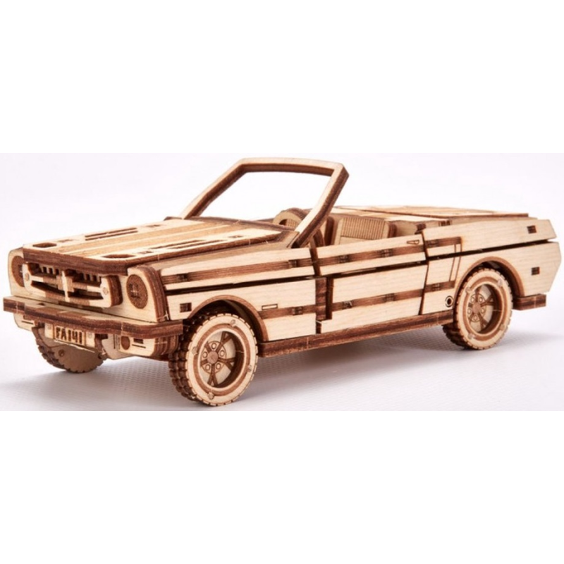 Acheter une Maquette 3D mécanique en bois - Cabriolet