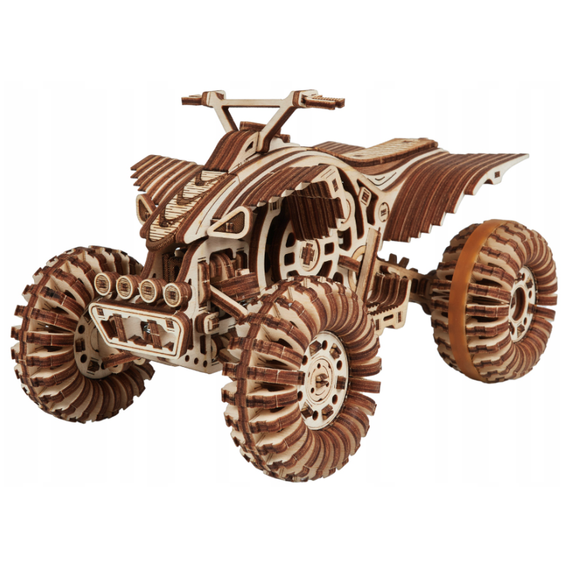 Acheter une Maquette 3D mécanique en bois -  Raptor Quad Bike 339 pièces