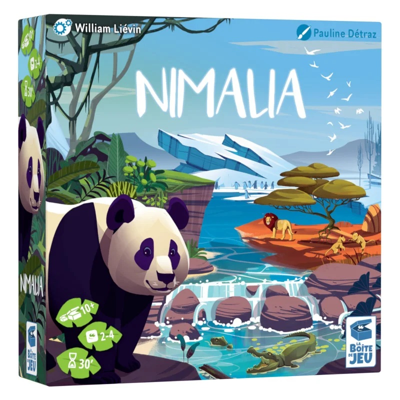 Acheter le jeu de société Nimalia La boite de jeu