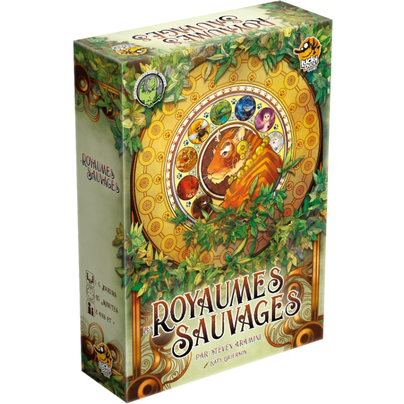Acheter le jeu de société Les Royaumes Sauvages Lucky duck Games