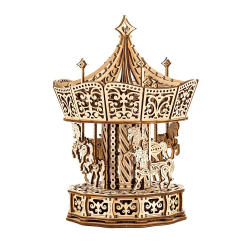Acheter une Maquette 3D mécanique en bois - Carroussel Parisien