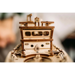 Acheter une Maquette 3D mécanique en bois - Yacht d'exploration