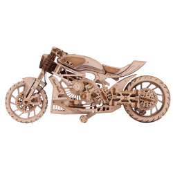 Acheter une Maquette 3D mécanique en bois - Motorcycle DMS