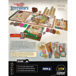 Acheter le jeu de société Cathédrale Rouge extension - Recruteurs