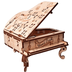 Acheter une Maquette 3D mécanique en bois - Grand Piano