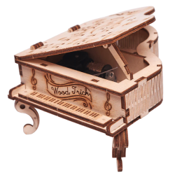 Acheter une Maquette 3D mécanique en bois - Grand Piano