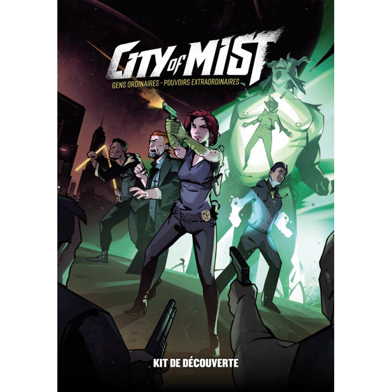 Acheter le jeu de rôles City of Mist : kit de découverte