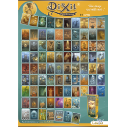 Dixit 5 Daydreams est une extension qui comprend 84 nouvelles cartes.