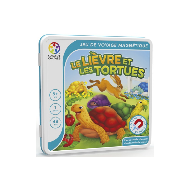 Le lièvre et les tortues est un Casse-tête de la marque Smart Games