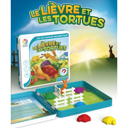 Le lièvre et les tortues est un Casse-tête de la marque Smart Games
