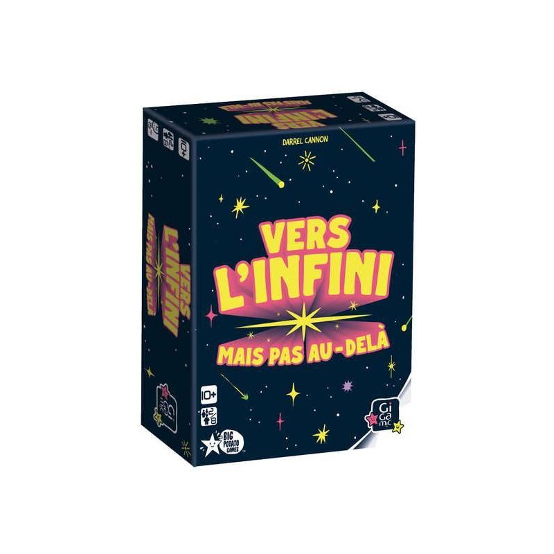 Acheter le jeu de société Vers l'infini mais pas au-delà Gigamic