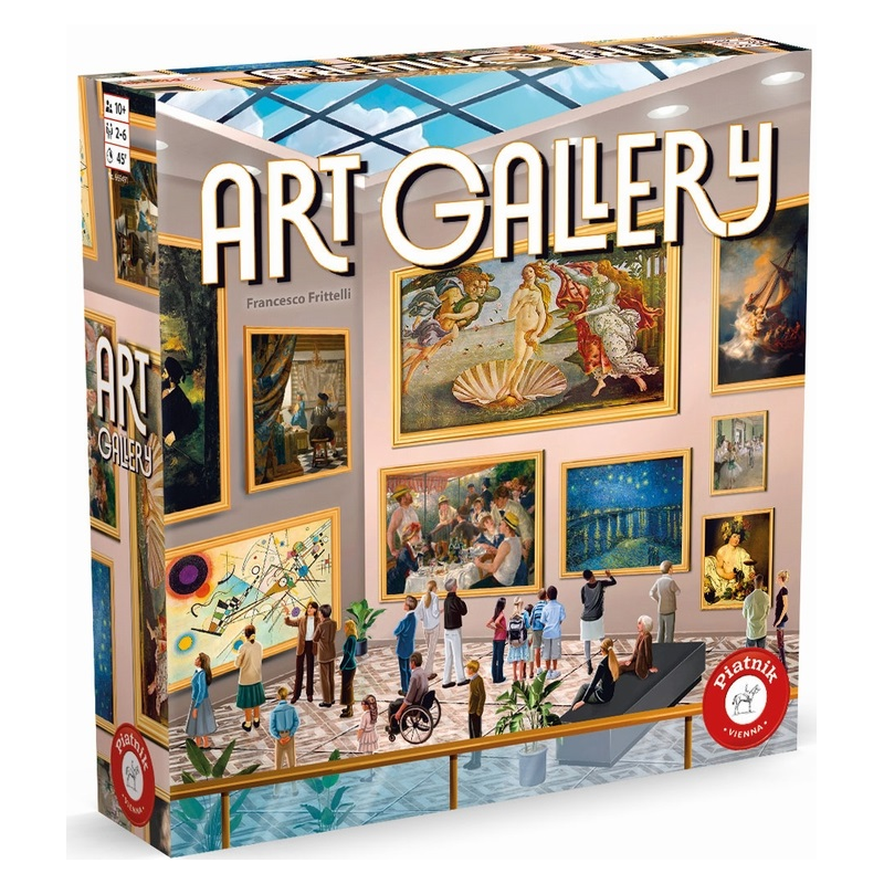 Acheter le jeu de société Piatnik Art Gallery