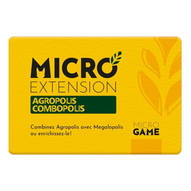 Acheter jeu Agropolis : Pack d'extensions + Combopolis (MicroGame)