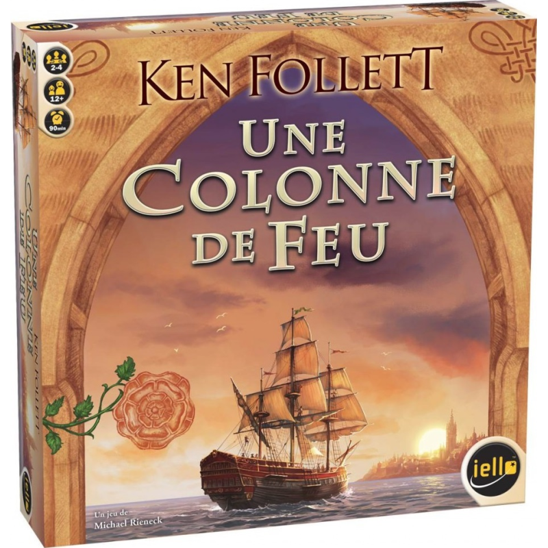 Une Colonne de Feu est un jeu de l'auteur des pilliers de la Terre