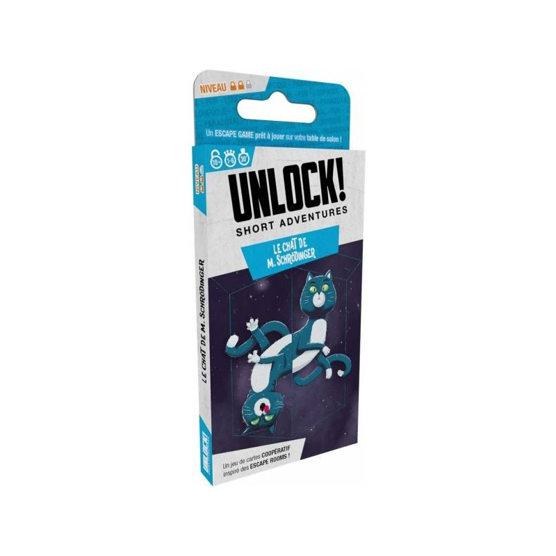 Acheter le jeu de société Unlock ! Short Adventures : Le Chat De M. Schrödinger